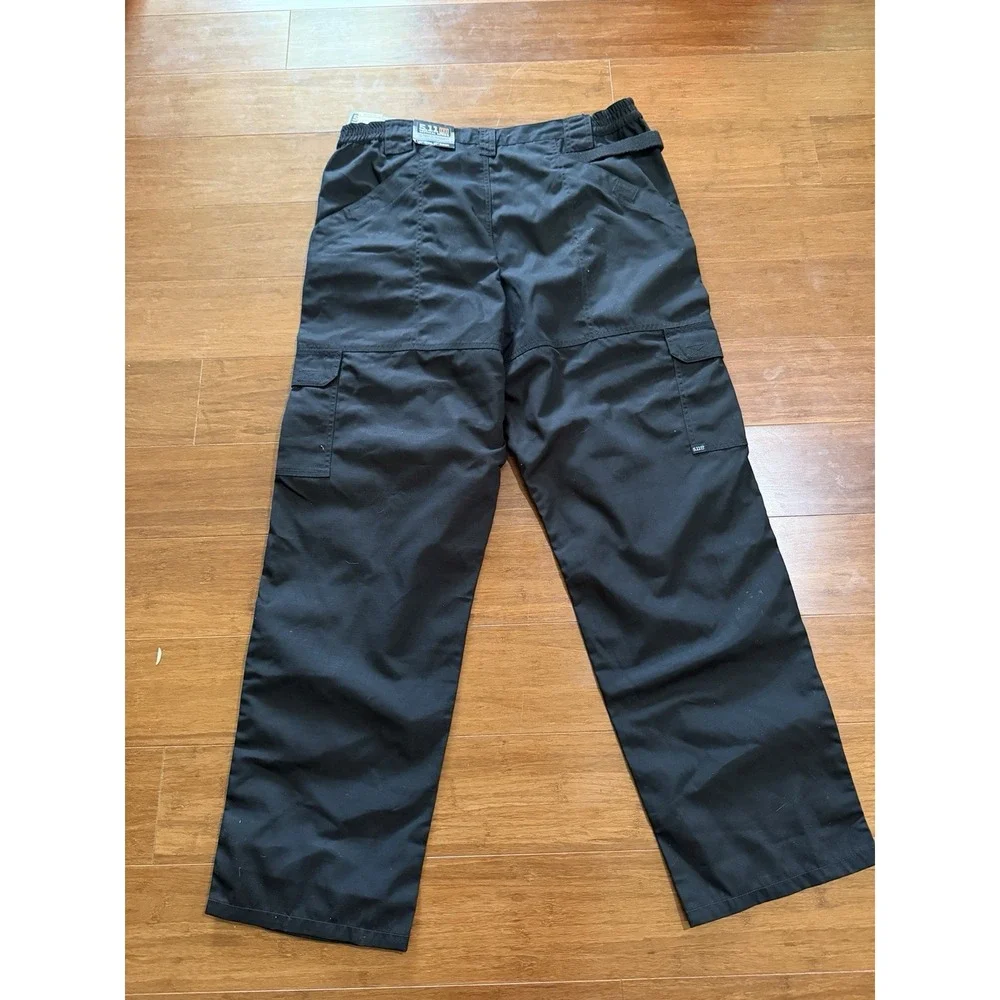 NWT 5.11 Tactical Taclite Pro Ripstop Pants Men Black 40 X 32 Cargo Pockets